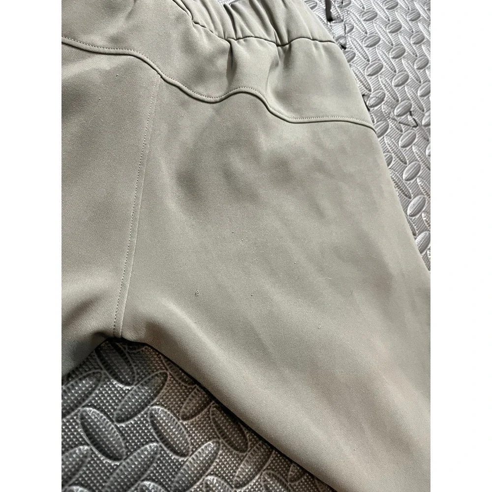 Lululemon On The Fly Jogger Green Gray Athletic Pants Womens Size 2 LW5BZDS